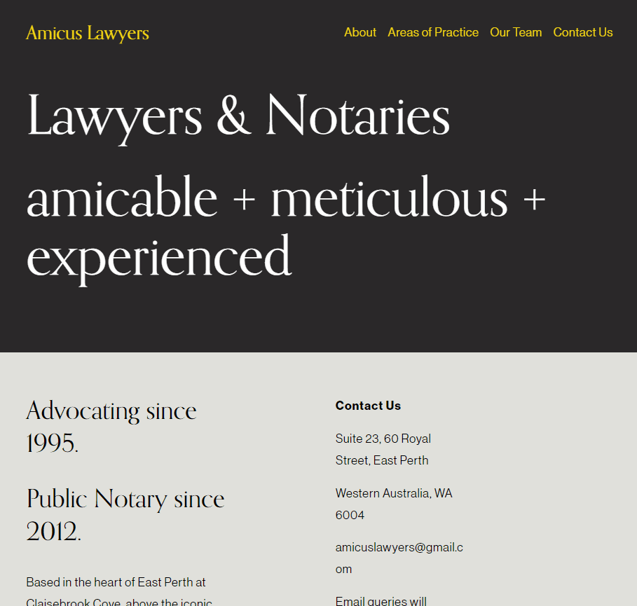 Amicus Lawyers