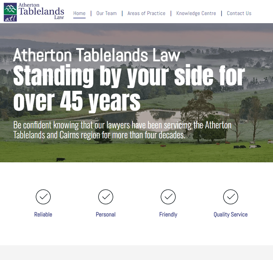 Atherton Tablelands Law