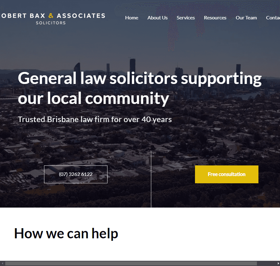 Bax Robert & Associates