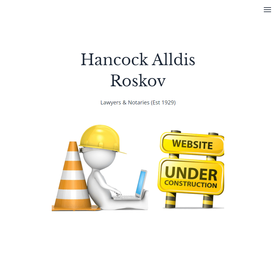 Hancock Alldis & Roskov