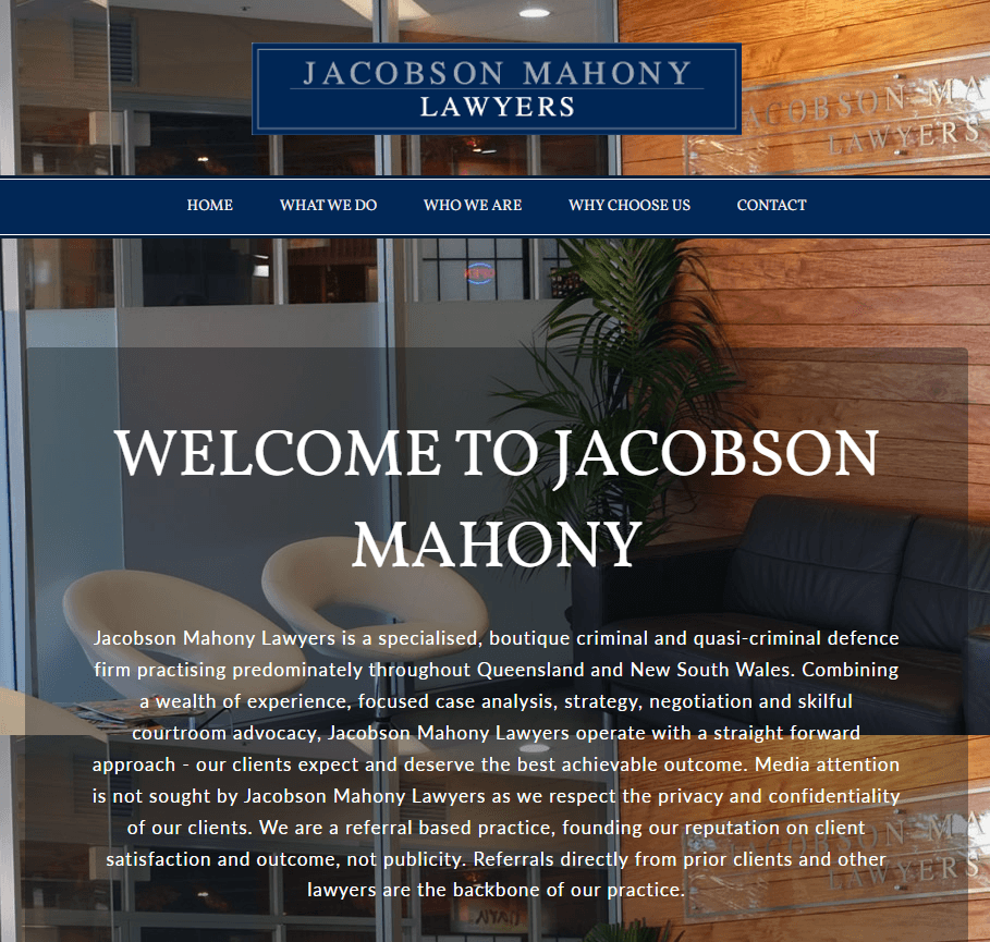 Jacobson Mahony Lawyers