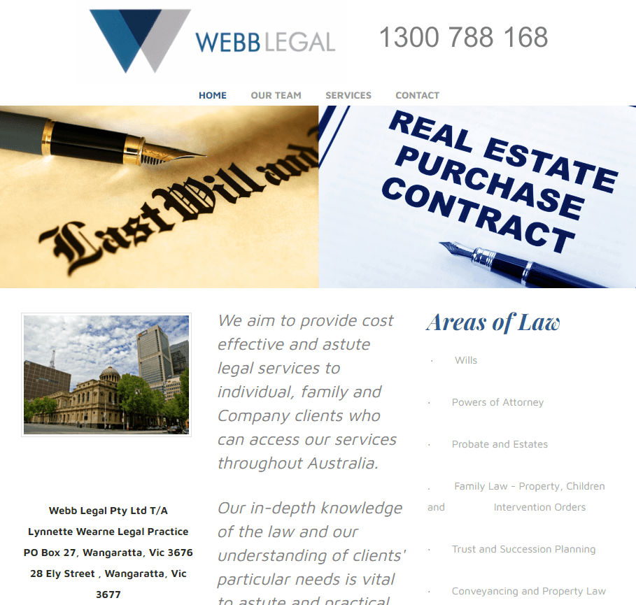 Lynnette Wearne Legal Practice