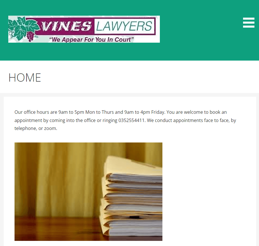 Vines Lawyers